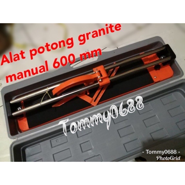 ALAT POTONG GRANIT MANUAL. TILE. GRANITE CUTTER 600MM HIOSHI