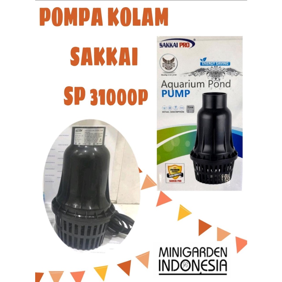 SAKKAI SP-31000P AQUARIUM POND PUMP POMPA AIR CELUP KOLAM HIDROPONIK