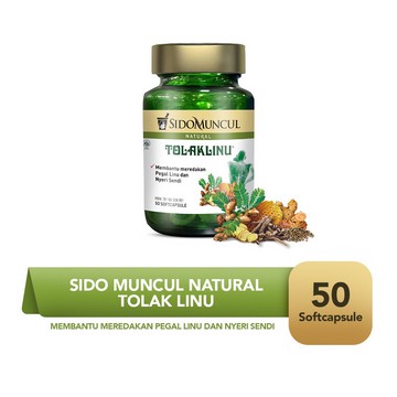 

Sido Muncul Natural Tolak Linu Soft Capsule 50 Kapsul