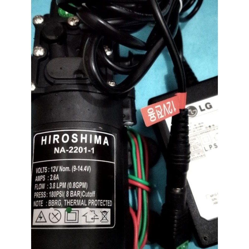 Alat cuci motor & mobil mini steam Hirosima