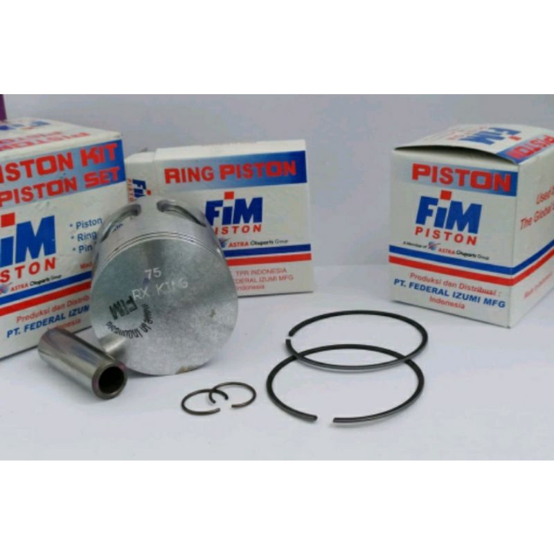 Piston kit seher kit rx king os 0 std 25 50 75 100 FIM izumi