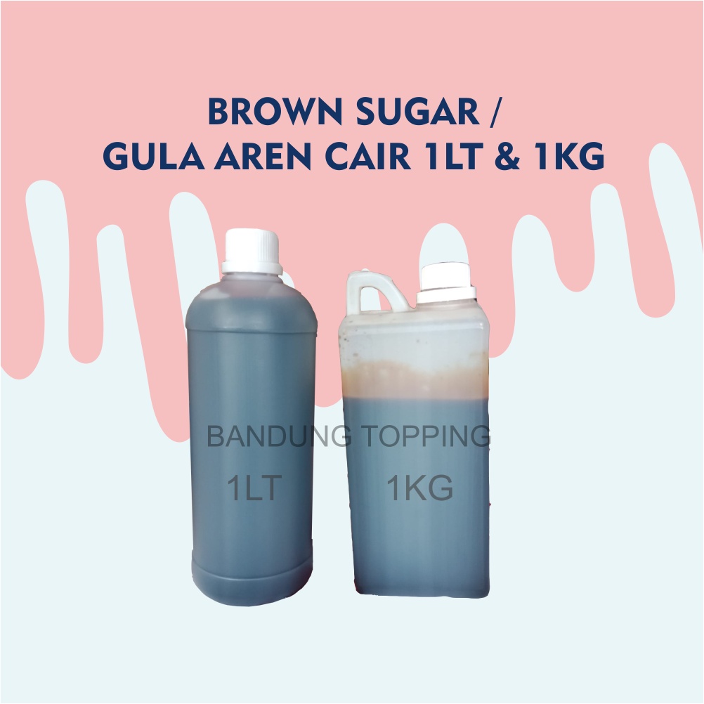 Gula Aren Cair / brown sugar premium &amp; standart