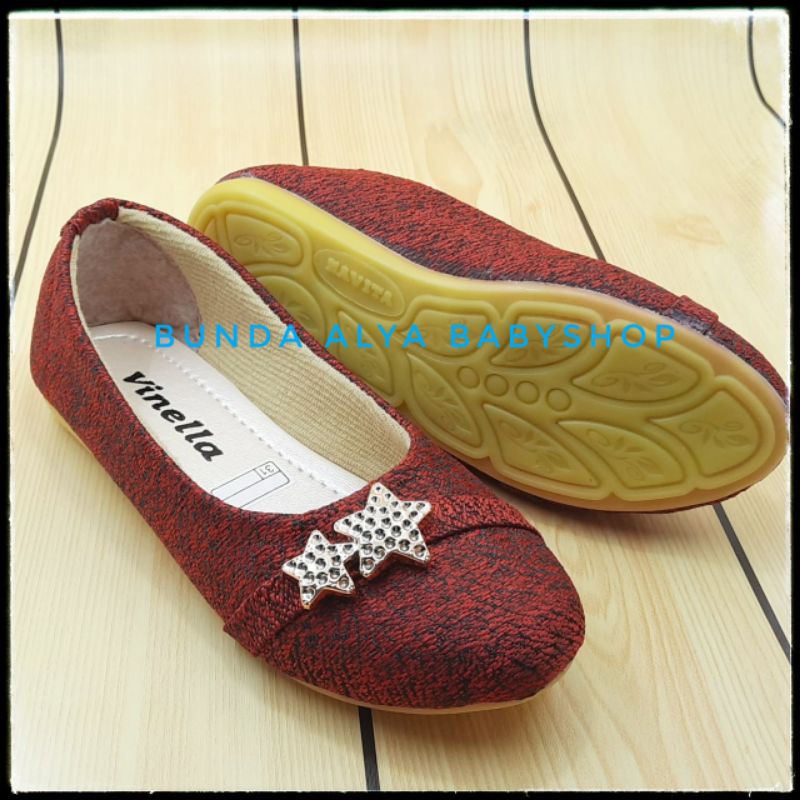 Sepatu Anak Perempuan 1 2 3 4 5 6 Tahun MERAH Casual - Sepatu Pesta Anak CEWEK Casual Size 22 - 35