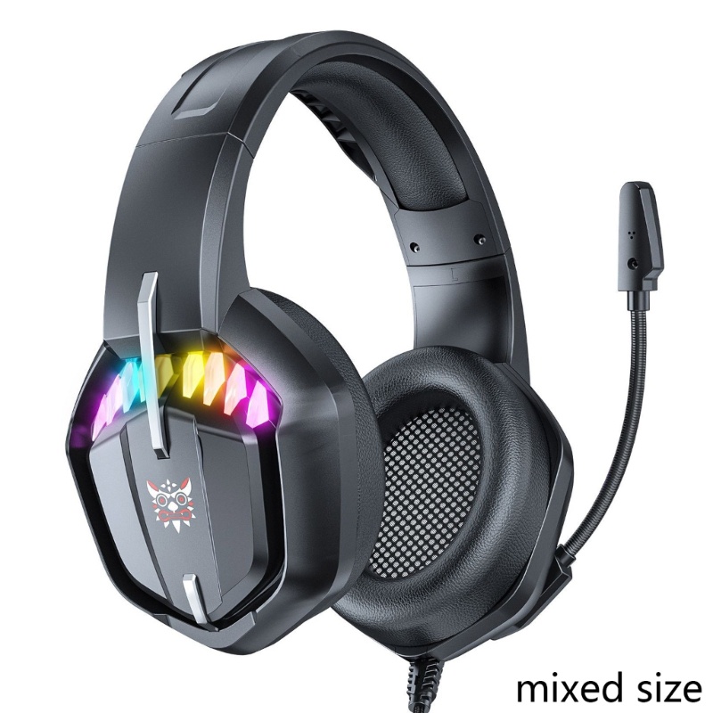 Zzz X28 Headset Gaming Surround Sound 7.1 Noise Canceling Dengan Mic + Lampu RGB