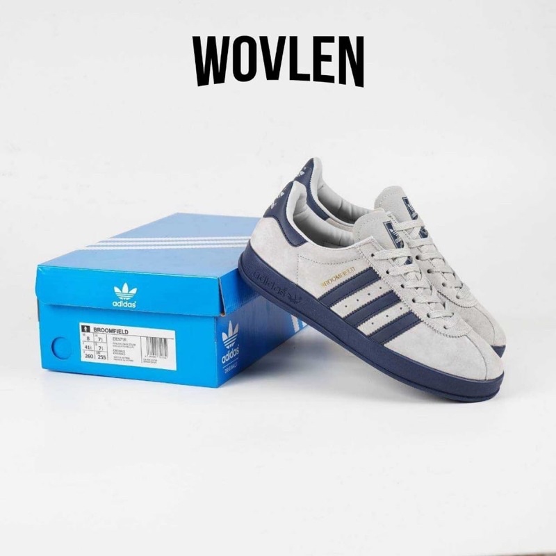 Sepatu Adidas Broomfield Grey Navy