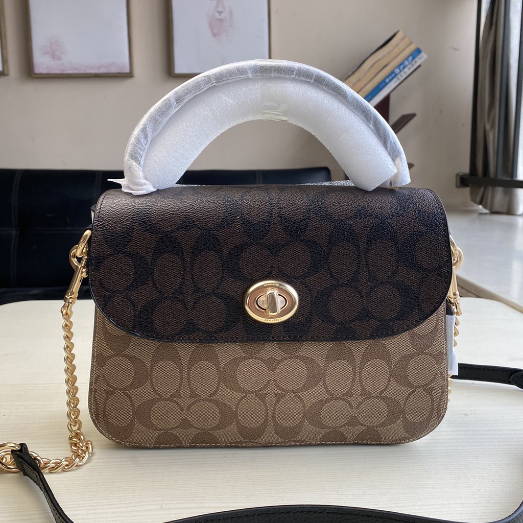 Baru Coach C1563 Tas Wanita Shoulder Bag  tas pundak wanita import tas selempang wanita rantai Bag