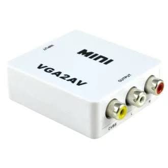 VGA to RCA Converter / Converter VGA to AV / VGA to AV Mini Converter