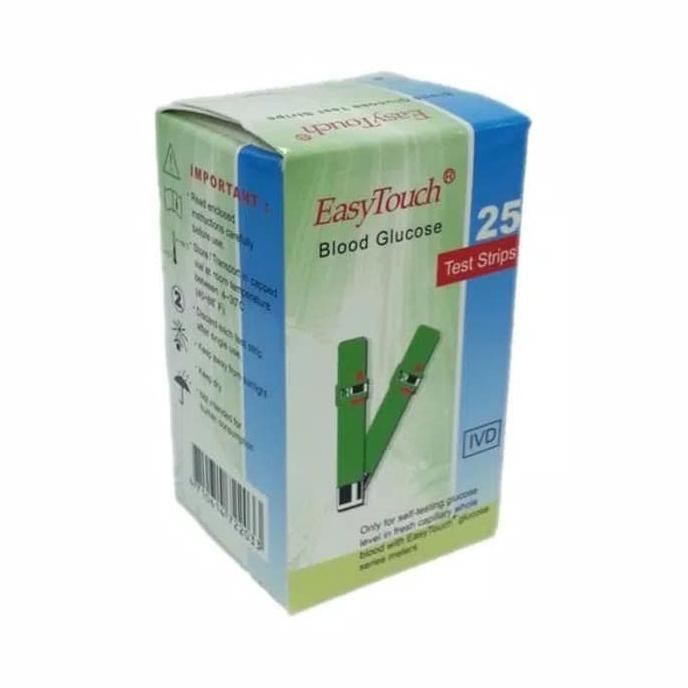 [[BISA COD]] strip glucose easy touch - stik gula darah KOMPLIT Kode 774