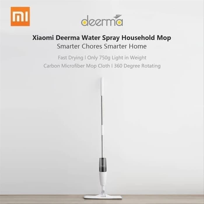 Deerma TB500 Water Spray Mop - Alat Kain Pel 350ml