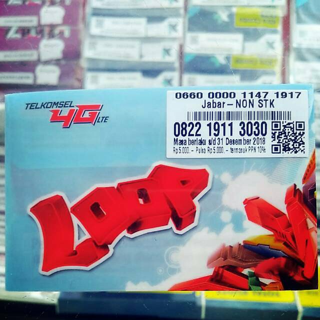 Nomor Cantik simpati loop