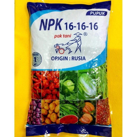  Pupuk NPK mutiara 16 16 16 penyubur buah bunga daun akar 