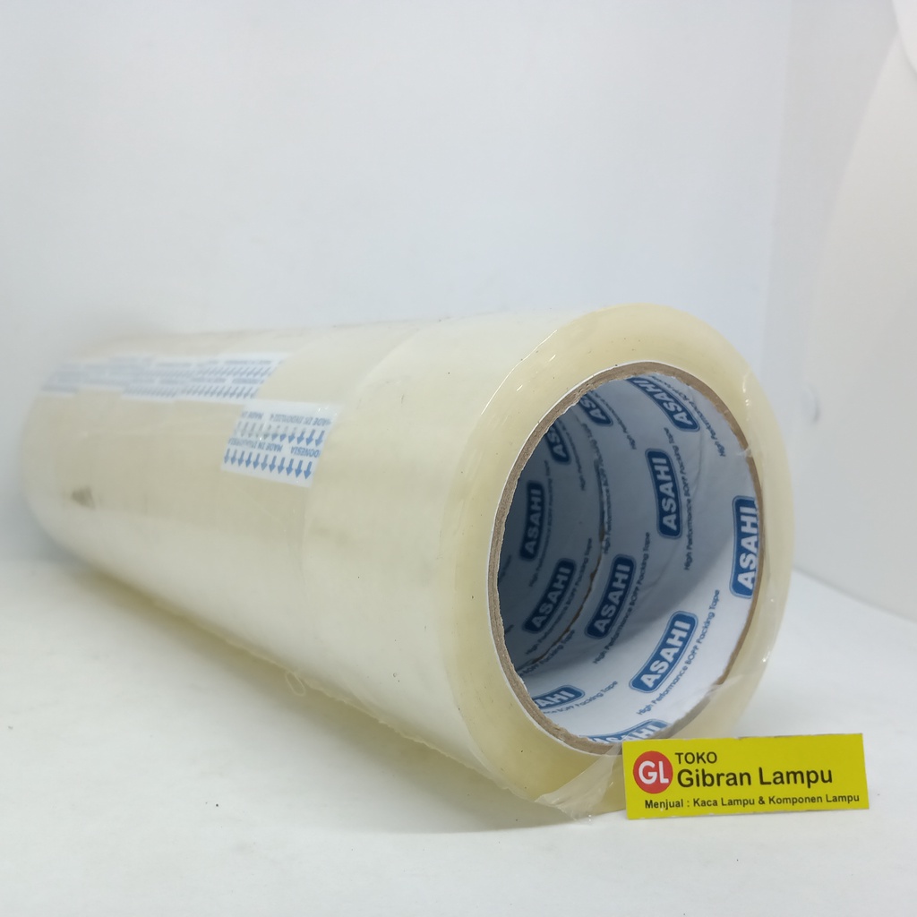 

Lakban OPP Berbagai Merk Tape 2 Inch - Solasi Packing Bening Transparan Coklat 48mm - Isolasi Roll 100 Yard