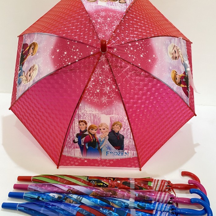 

Payung Karakter RENDA plastik dove Frozen Kitty Spiderman Sophia Hello