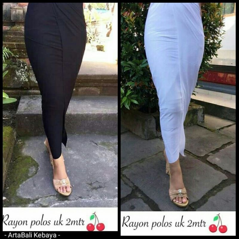 Kamen Rayon Polos Lembaran