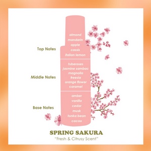 ⭐BAGUS⭐ SALSA Eau De Parfume 60ml | Dandelion North Peony Spring Sakura Sweet Magnolia