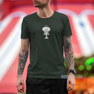  Kaos  Distro Bandung Premium HAPPY SQUIDWARD Kaos  Spongebob 