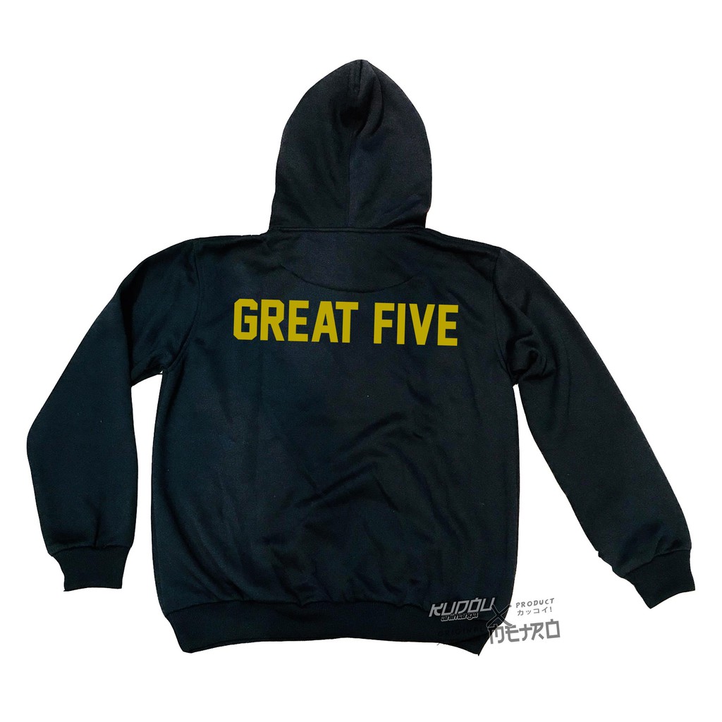 Hoodie Naruto Great Five Aninme