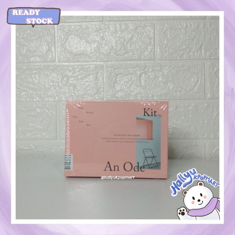 [READY STOCK] ALBUM SEVENTEEN - AN ODE (KIHNO KIT)
