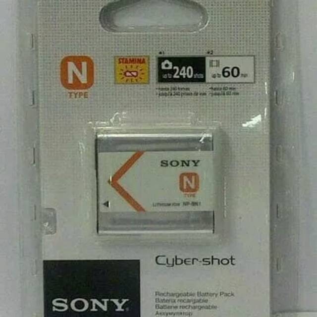 BATERAI CAMERA SONY CYBER SHOOT BUAT DSC WX80