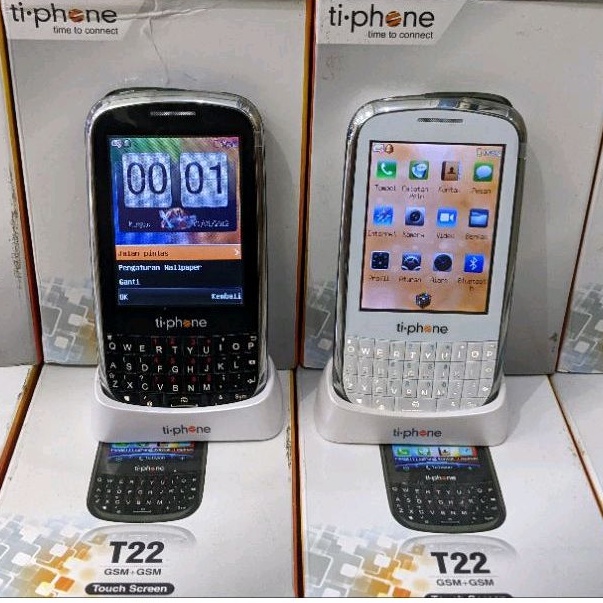 Ti.phone T22 Touchscreen Handphone Layar Sentuh Bisa TV dan music