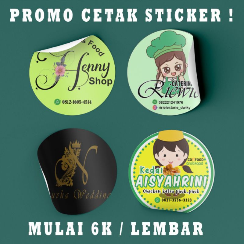 

CETAK STICKER MURAH