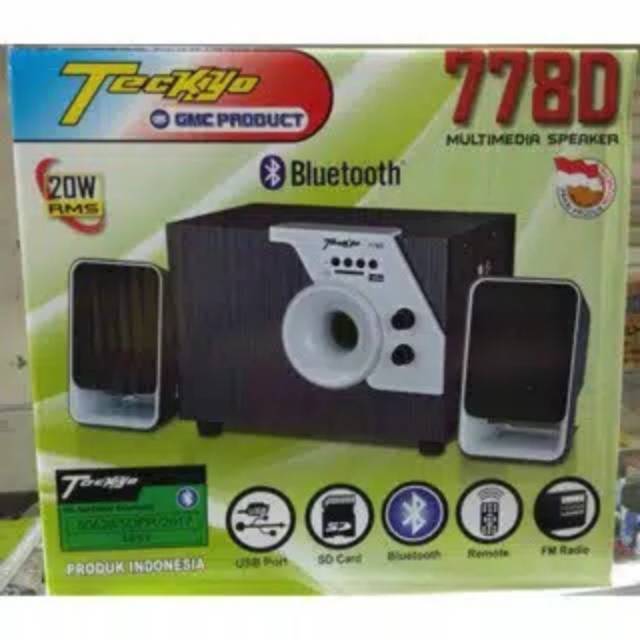 Speaker bluetooth teckyo 778d