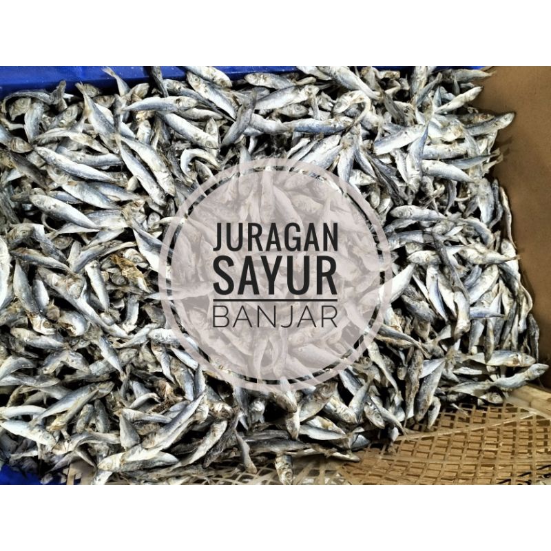 Ikan Asin Lajang Kecil / Ikan Asin Pindang Kering / Ikan Asin Layang Kecil Berat 250 Gram