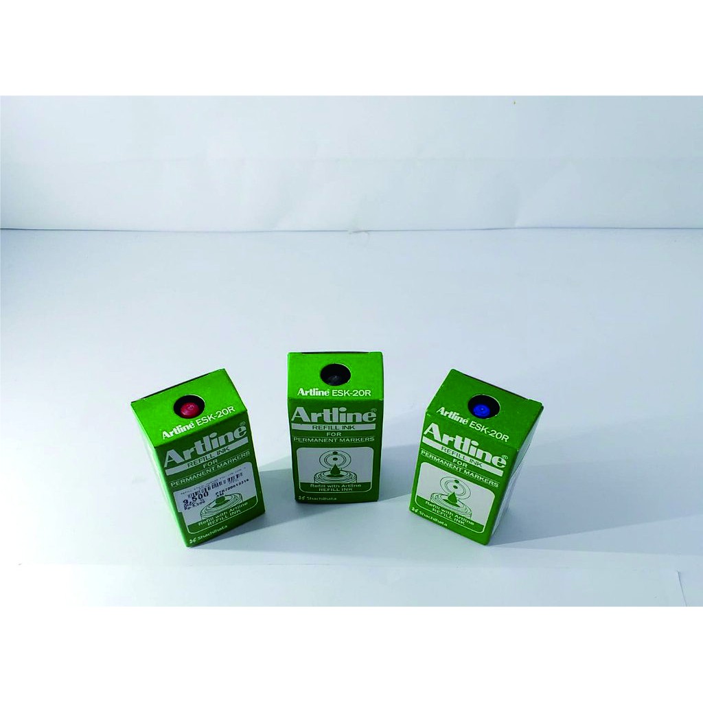 

REFILL TINTA SPIDOL PERMANENT MARKER ESK-20R 20ML/WHITEBOARD ESK-50S ARTLINE