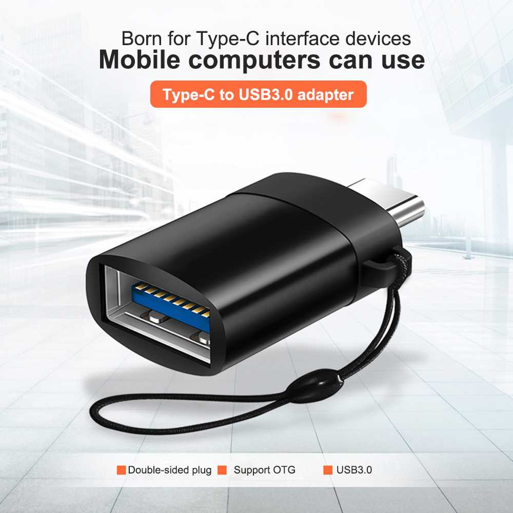Robotsky USB Female to USB Type C OTG Adaptor - US154