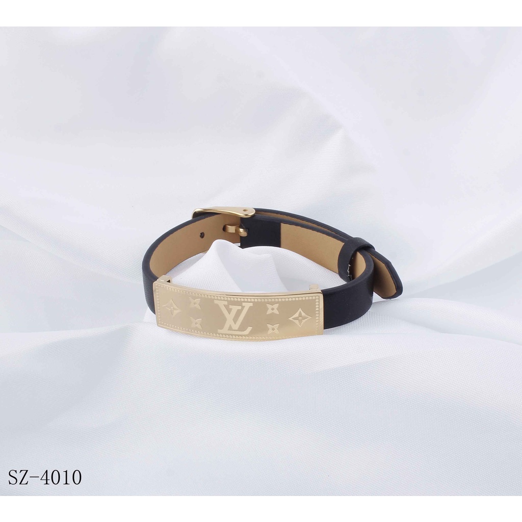 Gelang Titanium Kulit Asli Perhiasan 4010,4011,0056,217