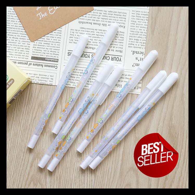 

Flower White Gel Ink Pen / Pulpen Tinta Gel Putih Terbaik