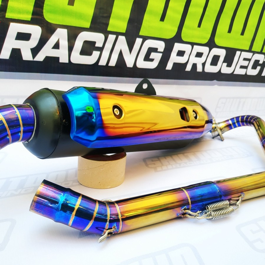 Knalpot Tsukigi Vixion New - Vixion Old Twotone EFD