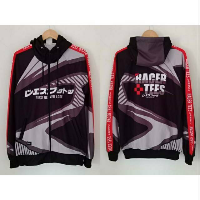 JAKET RACING FULL PRINTING BM ORI, BAHAN LOTTO IMPOR ⭐⭐⭐⭐⭐