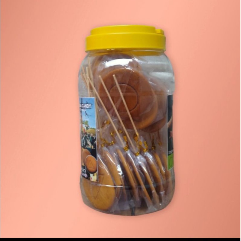 

dalgona candy isi 25 pcs free toples