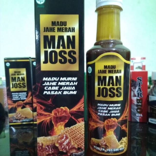 

Madu jahe merah dan pasak bumi man joss