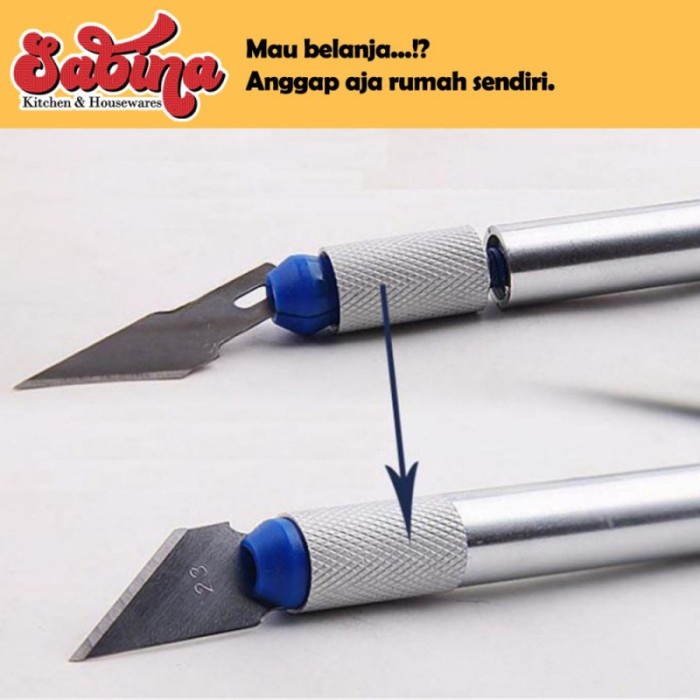 

UKIR-ALAT- KNIFEZER SET PISAU UKIR SENI 13 IN 1 CRAFTING KNIFE 3 HANDLE -ALAT-UKIR.