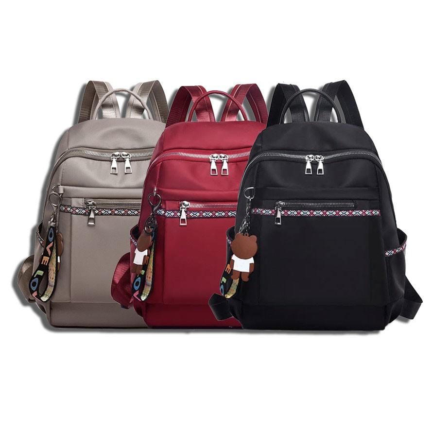 Tas Ransel Batam Wanita Cantik OCCAN Import oxford Ransel Azela D20183 FASHION WANITA RESTOK 2541