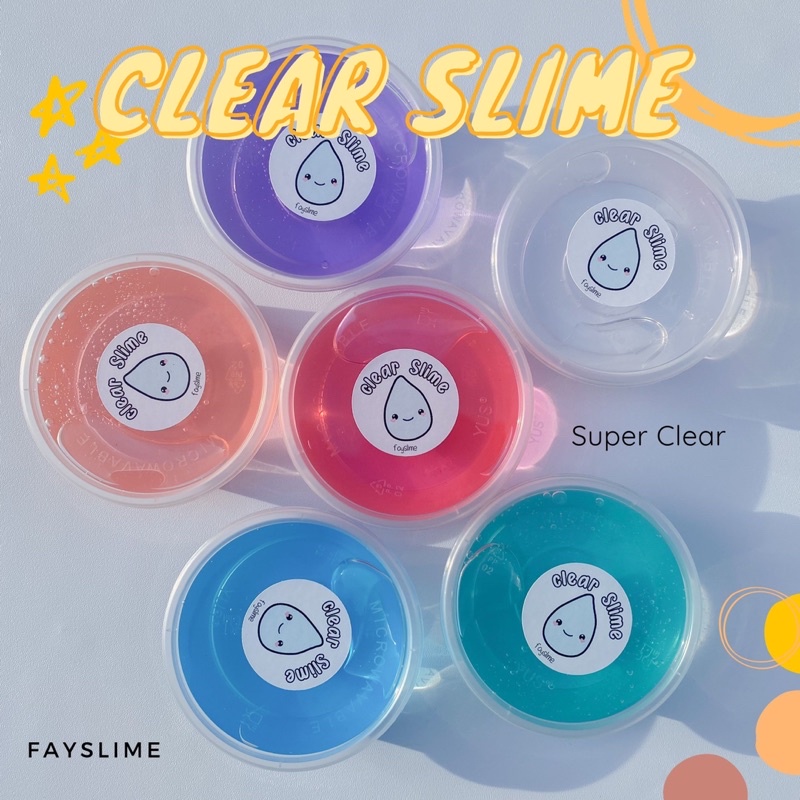 Clear Slime murah 50cc