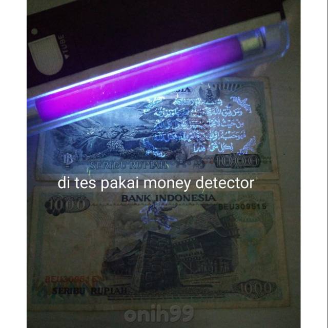 UNIK UANG LAMA 1000 RUPIAH 1992 MENYALA AYAT SERIBU DINAR KOLEKSI LANGKA