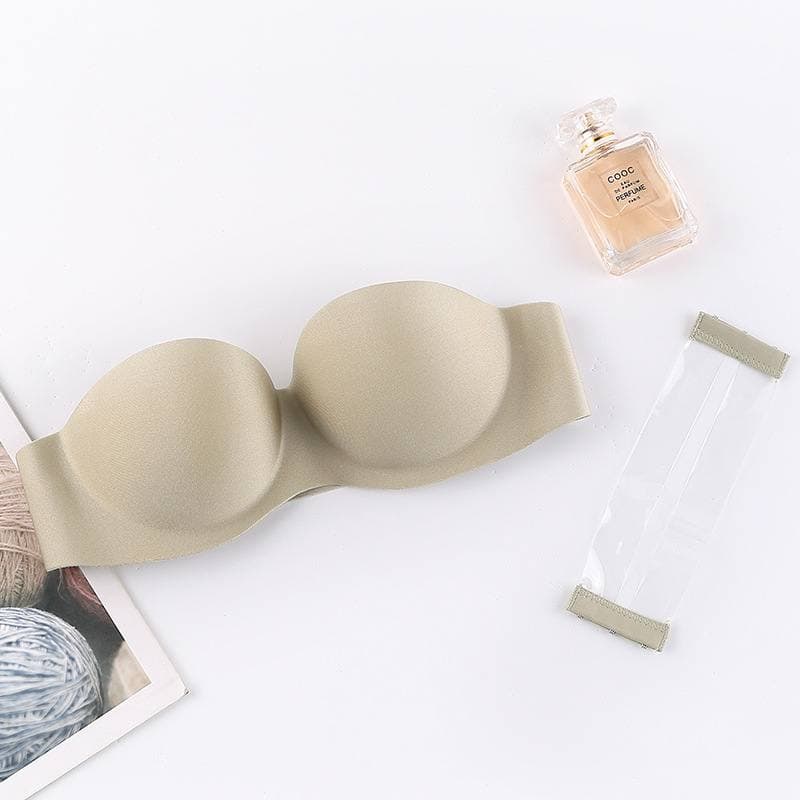 ASK.ID Bra Invisible BIO BRA KAIT STRAP KAIN SUPER NYAMAN Bra Push Up Bra Seemless Tanpa Tali Anti Slip Sexy Untuk Wanita BRA38