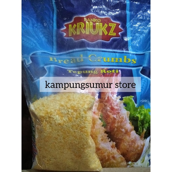 

Tepung roti Bread Crumbs Panko KRIUKZ 250 gram