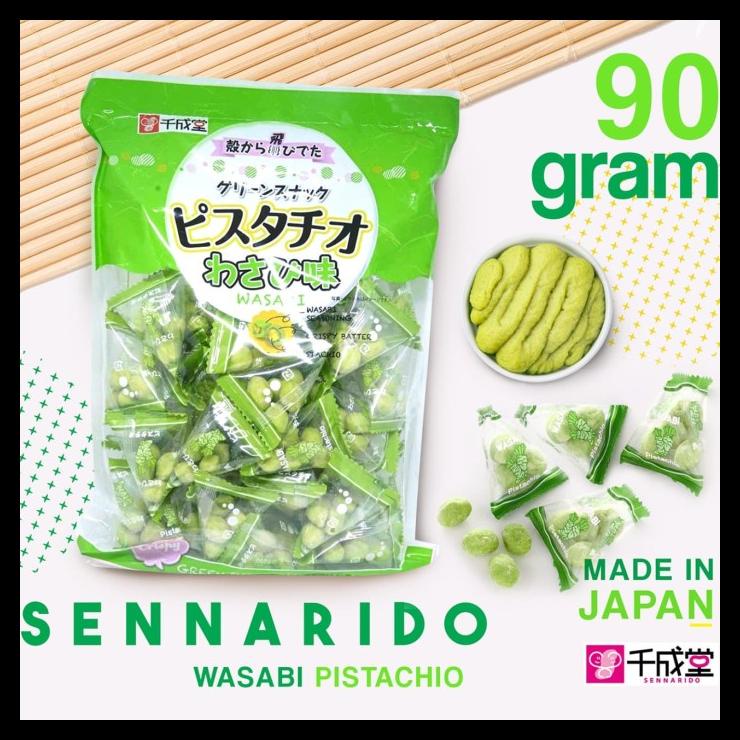 

DISKON TERBATAS !!! SENNARIDO PISTACHIO JEPANG 90 GRAM TERLARIS