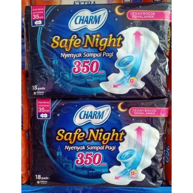 Charm safe Night Wing 35cm 18pads