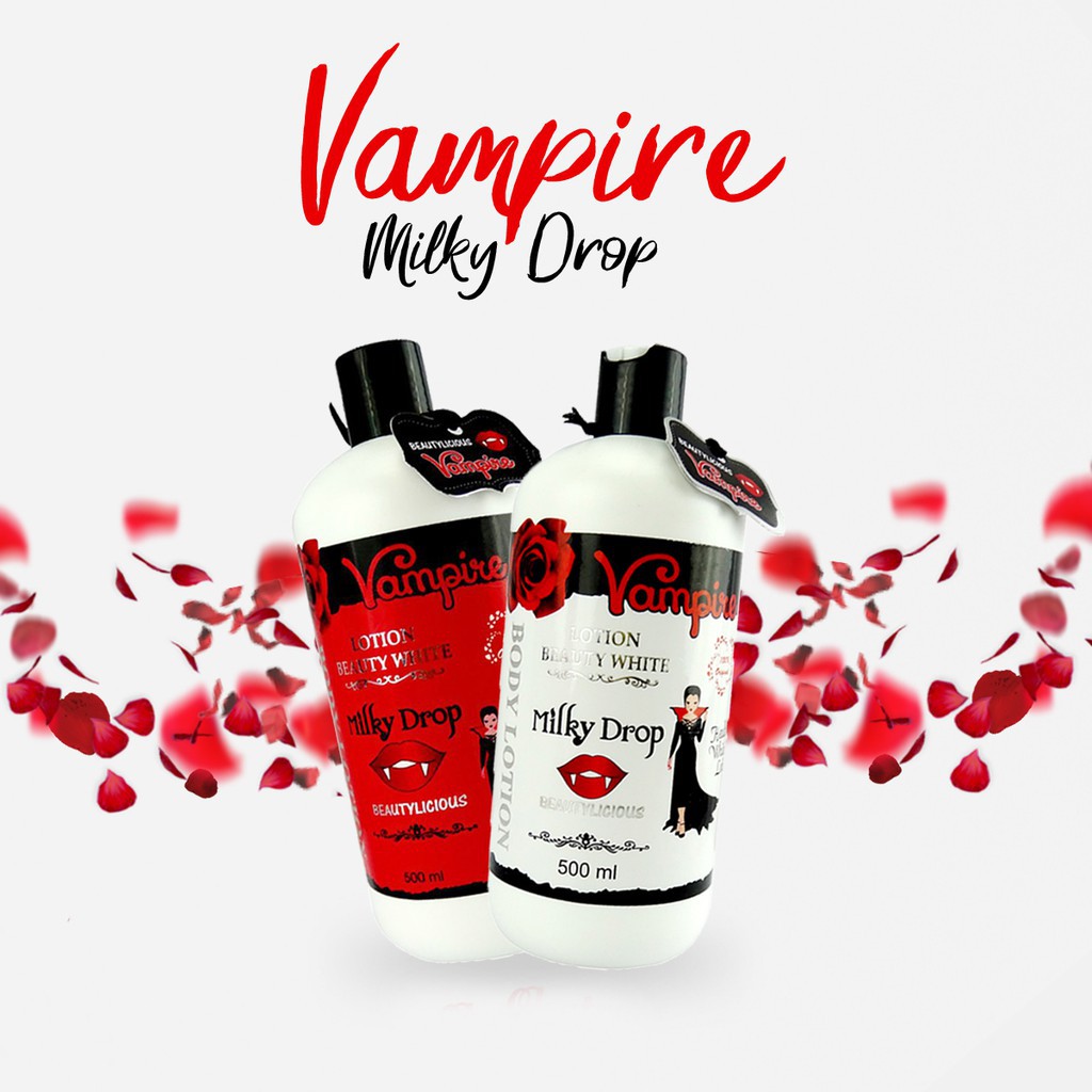 ✨ AKU MURAH ✨Lotion Vampire BPOM 500ML RedLabel  / Aroma Rose [MERAH]