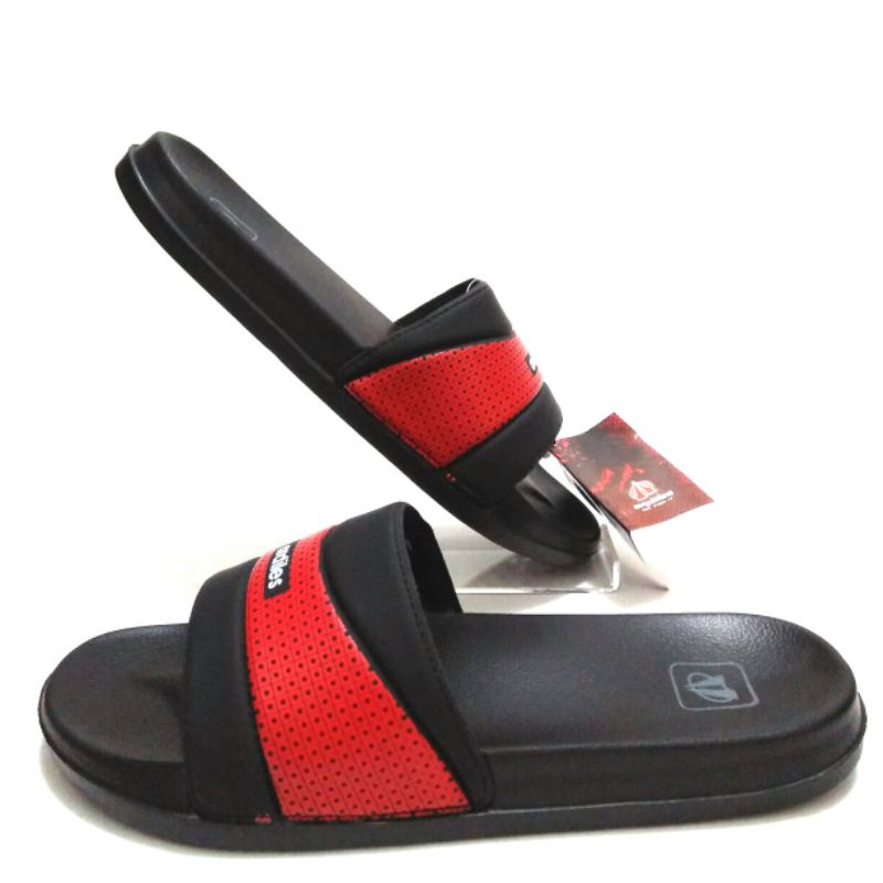 SANDAL SELOP PRIA ARDILES SANDAL SANTAI ARDILES EP 005 SANDAL KARET RINGAN MERAH BIRU DAN ABU