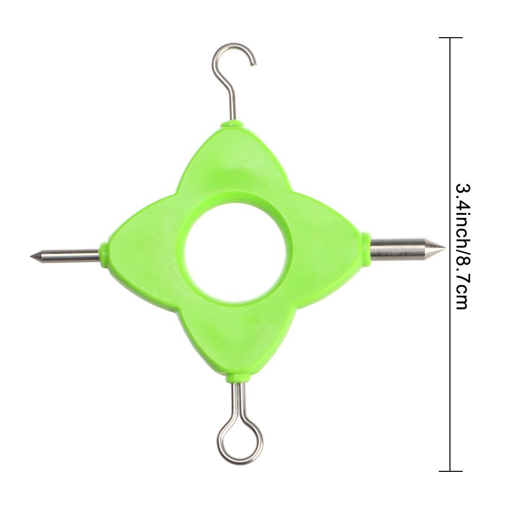 TOP Quick Knot Tying Tool Sharp Snip Stainless Steel Nippers Fly Pemancingan