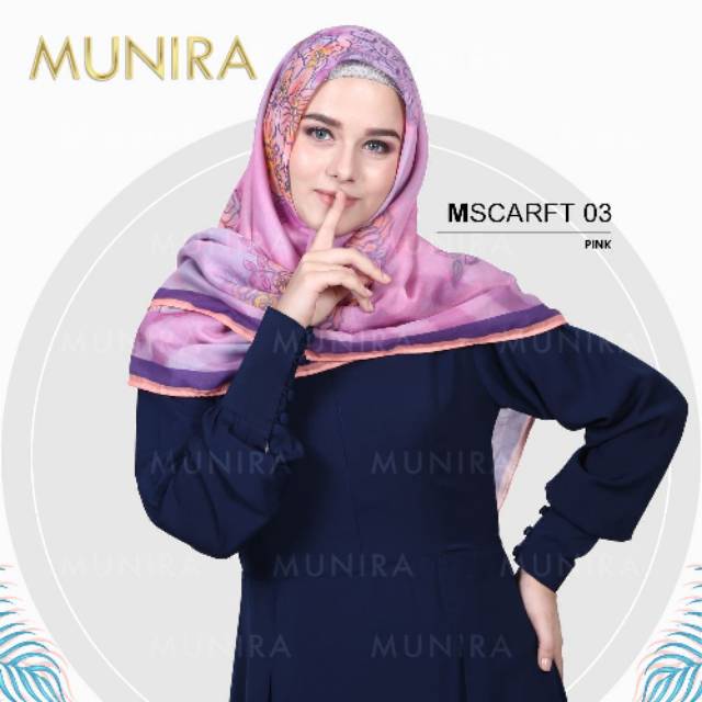 Munira MS03 (Craft/jilbab segi empat)