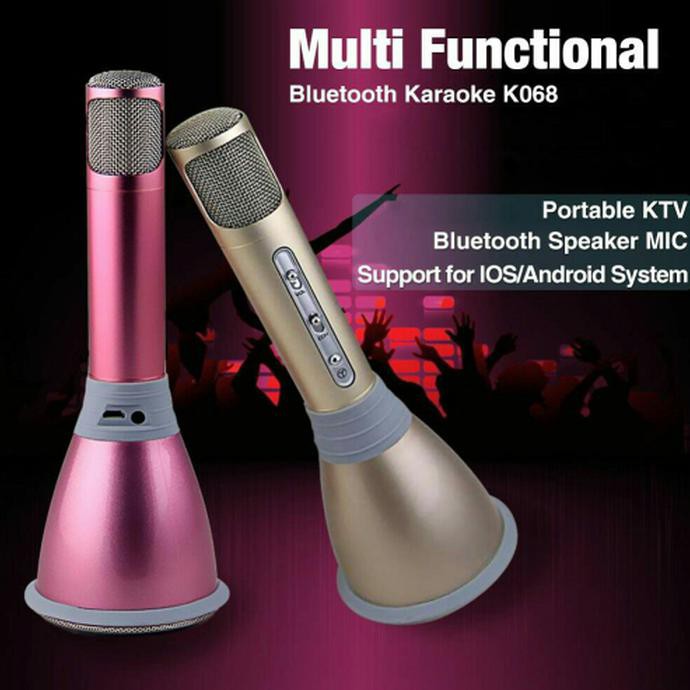 Ready, Mic Smule Mic Karaoke Bluetooth Barang Bagus