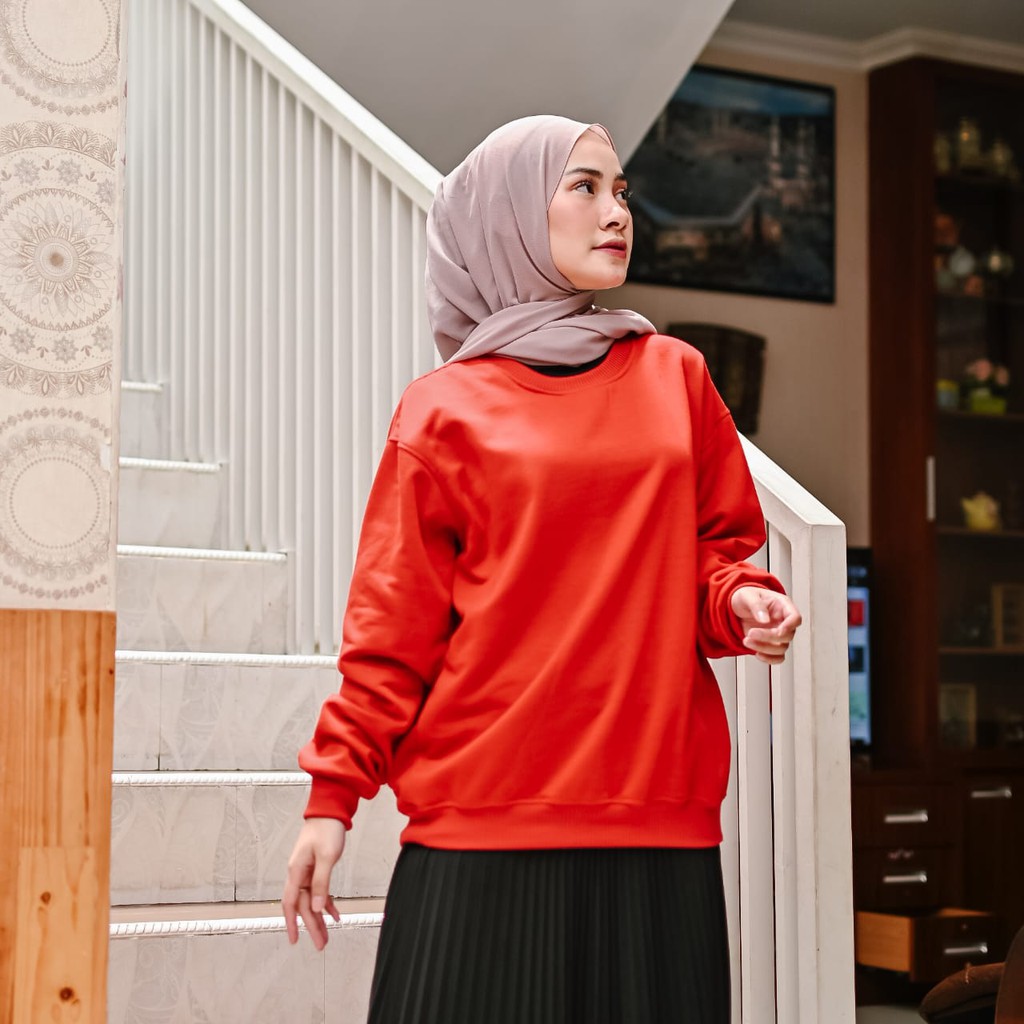 BASIC SWEATER OBLONG - BISA COD - SWEATER PRIA/WANITA -SWEATER PREMIUM