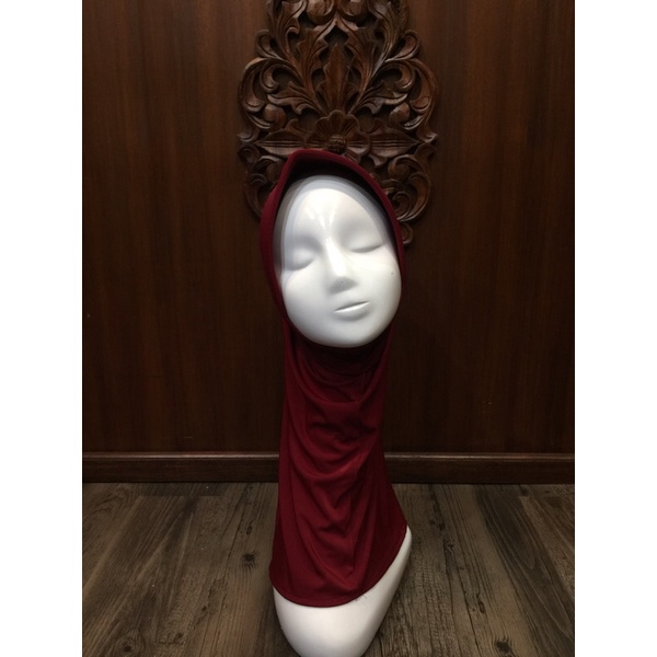 Hijab Sport Linear. Bergo Pendek, Bergo Sekolah-6